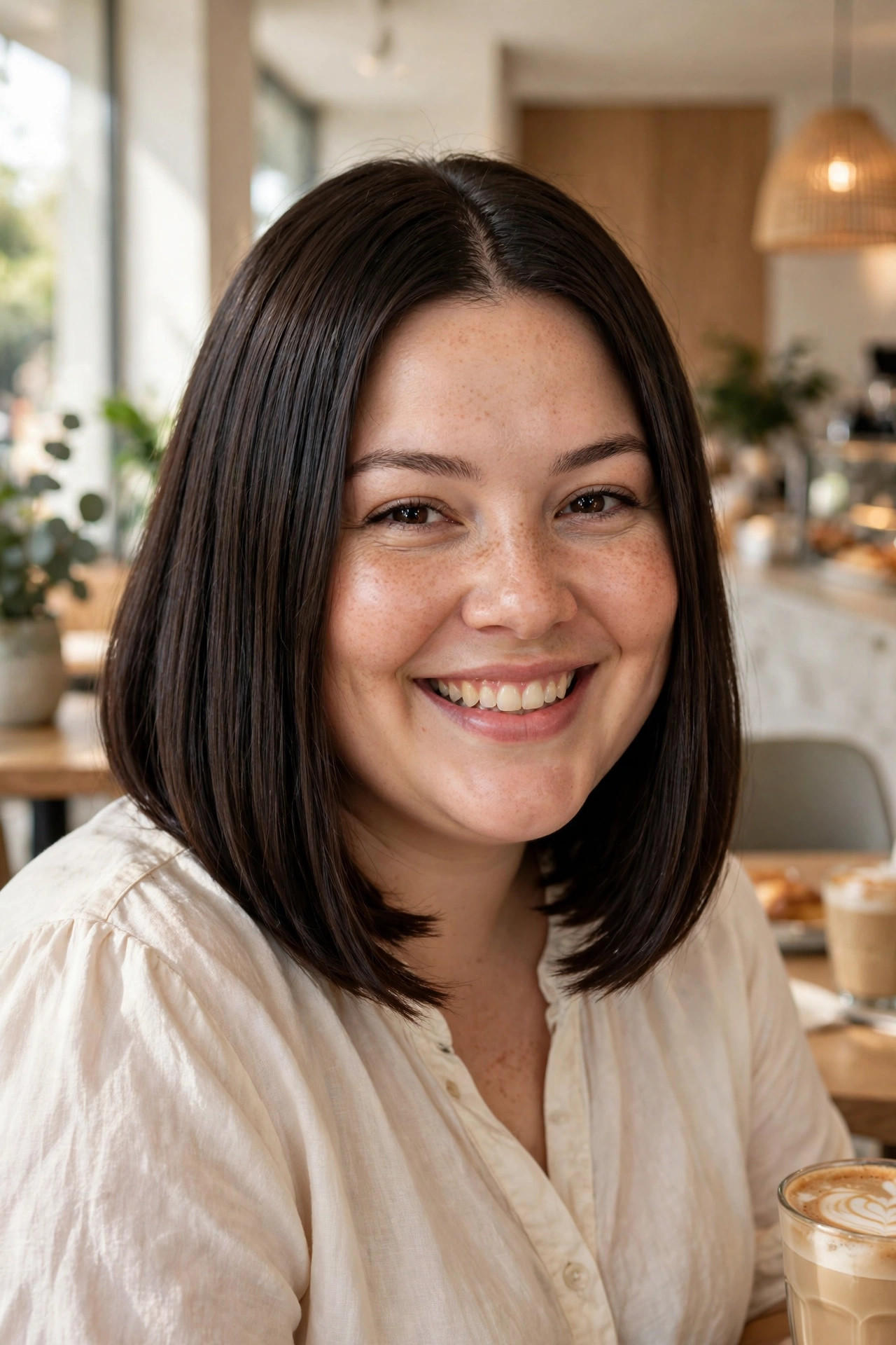 medium hairstyles for plus size women