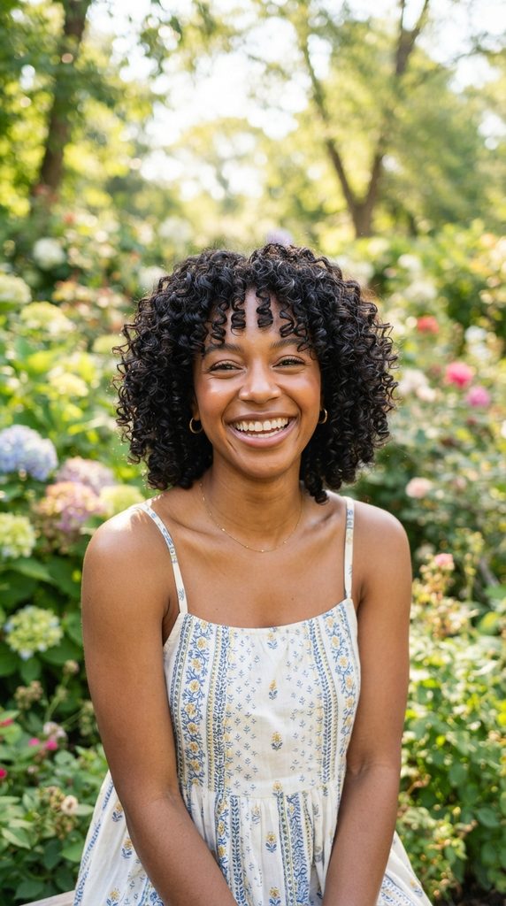 Curly Layered Bob layered bob hairstyles