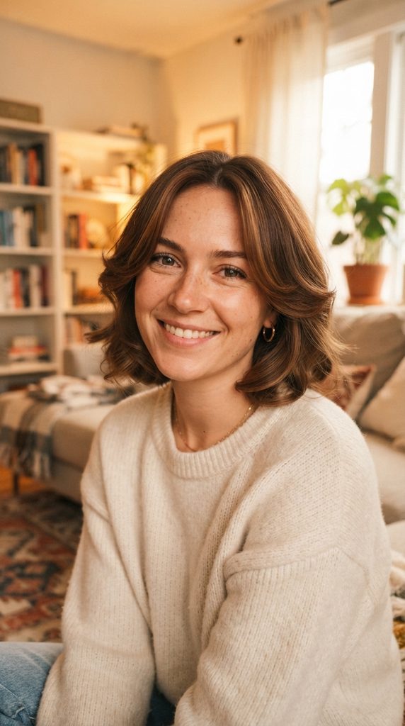 Face-Framing Layered Bob