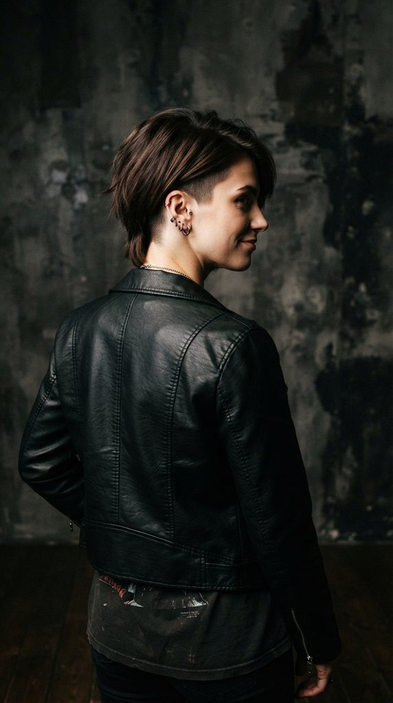 Undercut Layered Bob