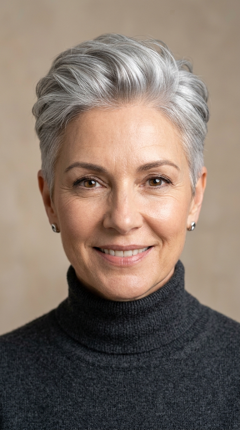 Cute Easy Hairstyles for Short Hair Over 50