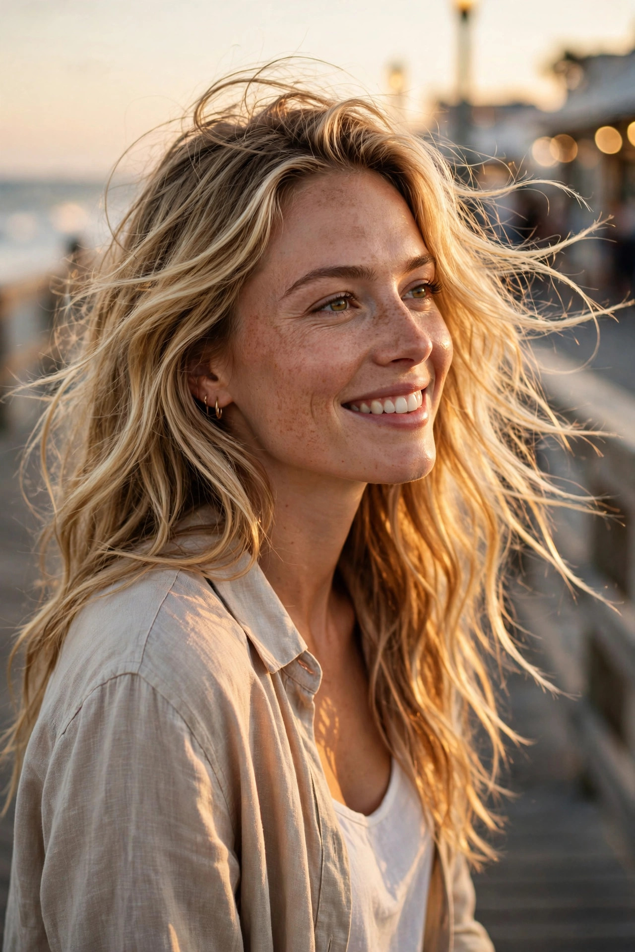 soft beach waves for long hairstyles for women with thin hair