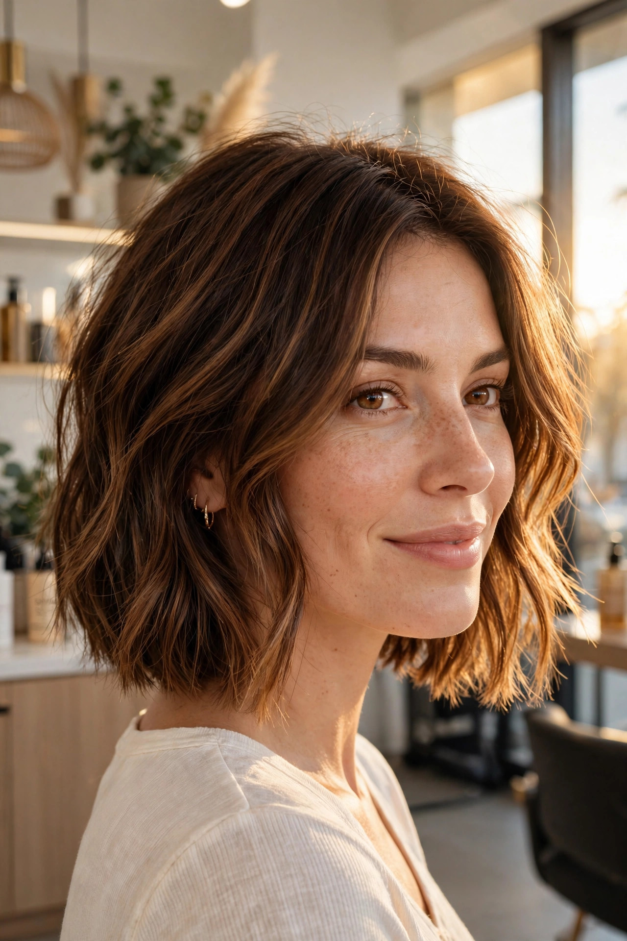 short hairstyles for thick hair