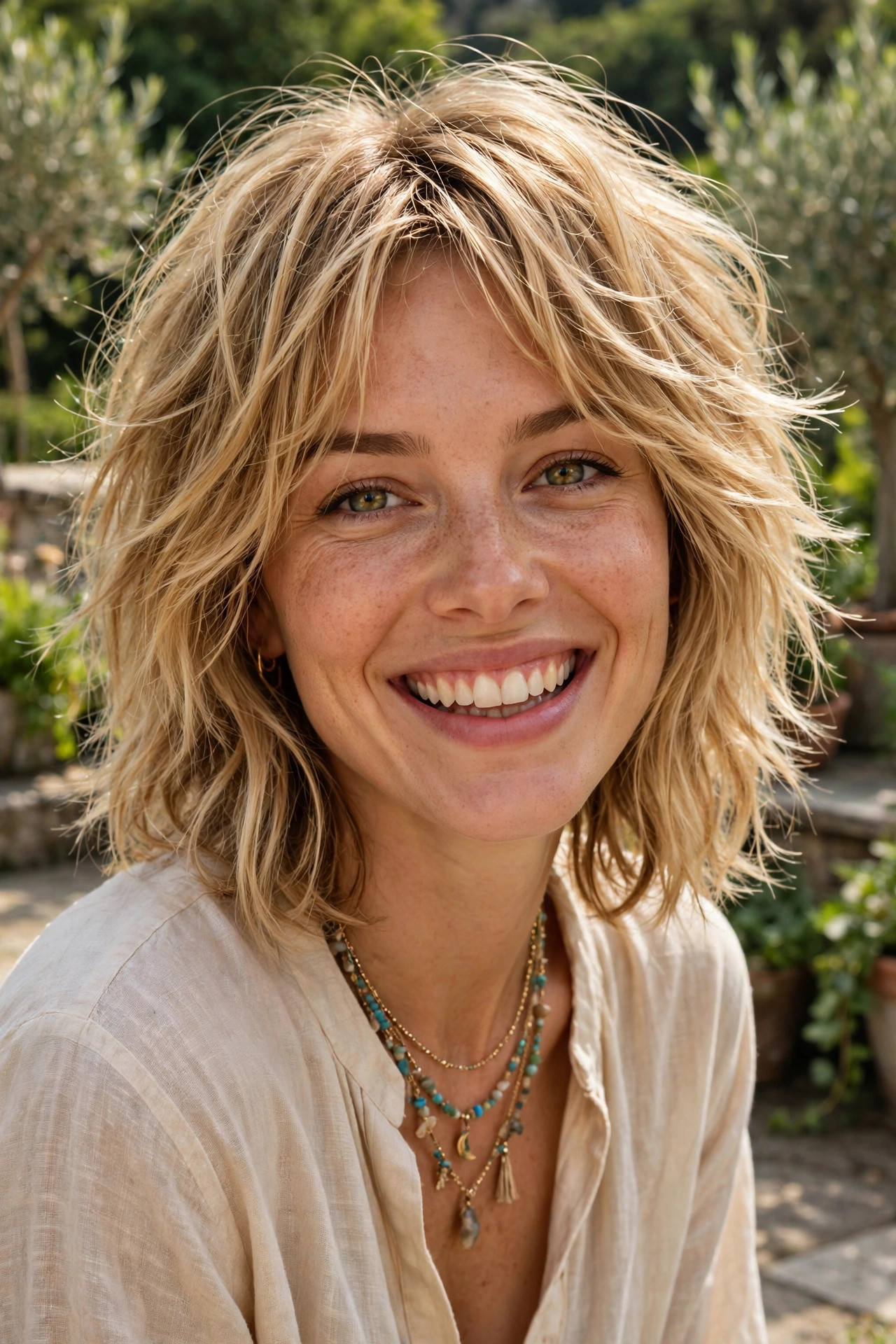 Choppy pixie crop removing weight from short hairstyles for thick hair