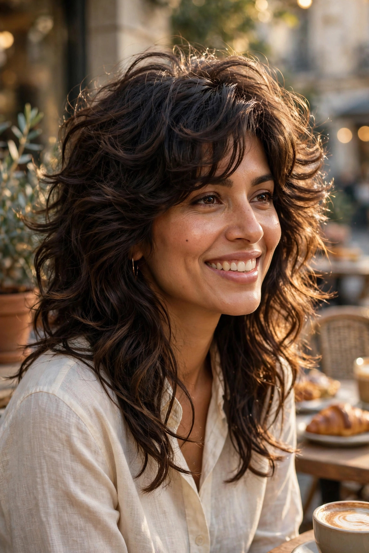 hairstyles for thick wavy hair