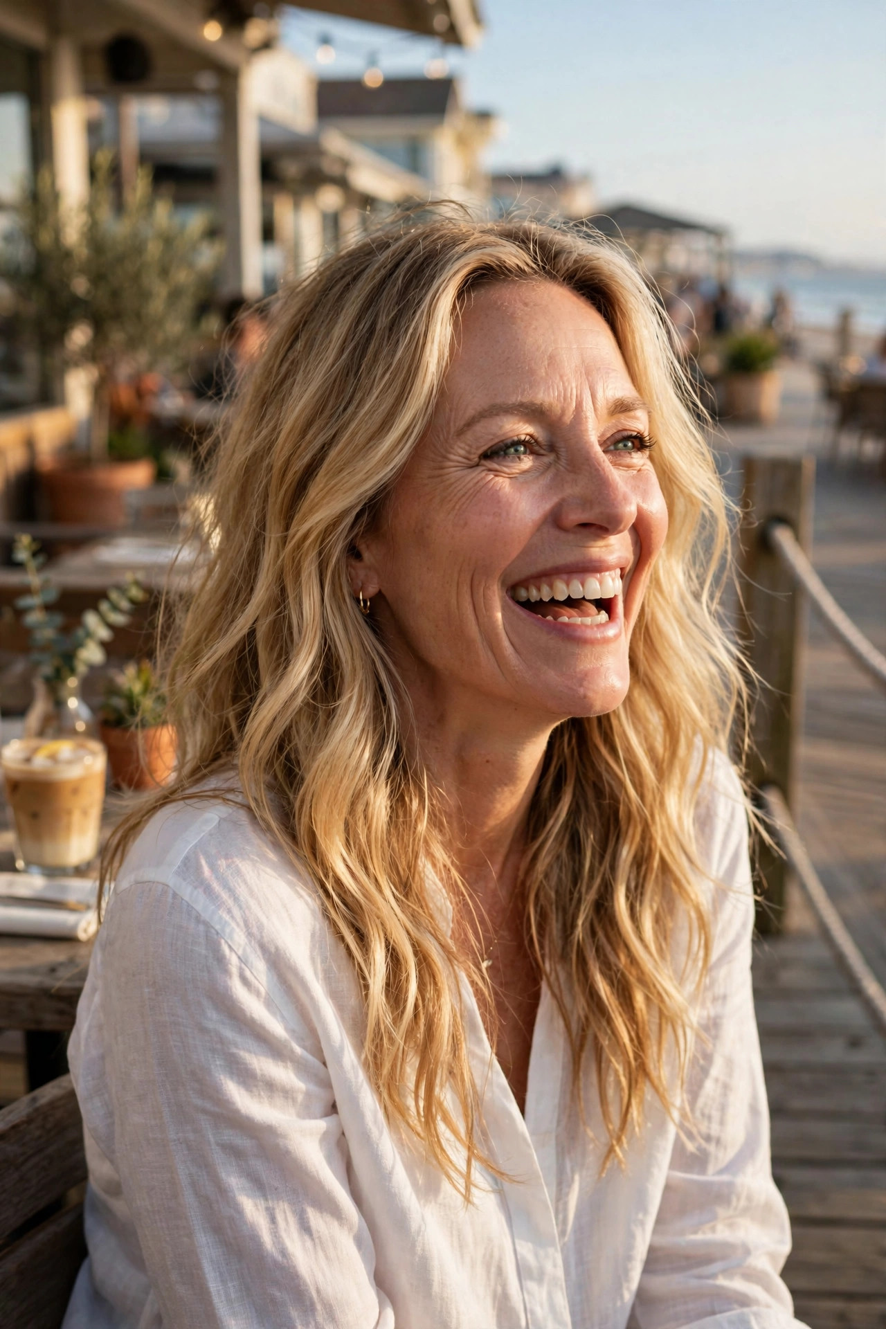 Loose beach waves, a relaxed take on long hairstyles for women over 50