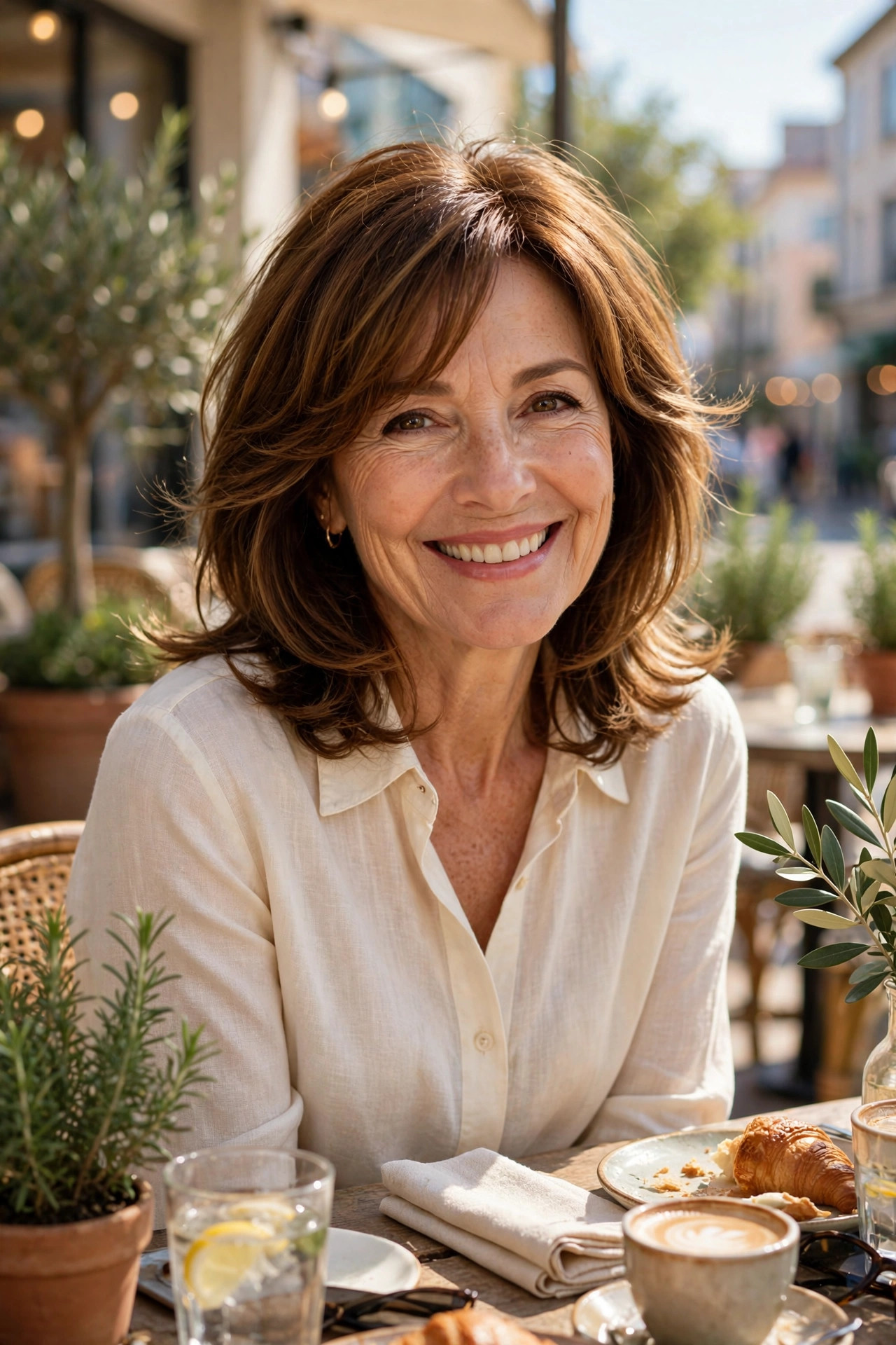 medium length hairstyles for women over 50