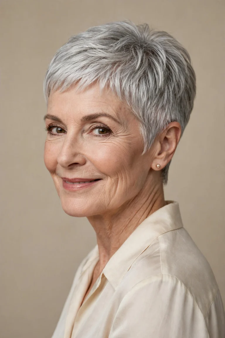 short pixie haircuts for women over 50